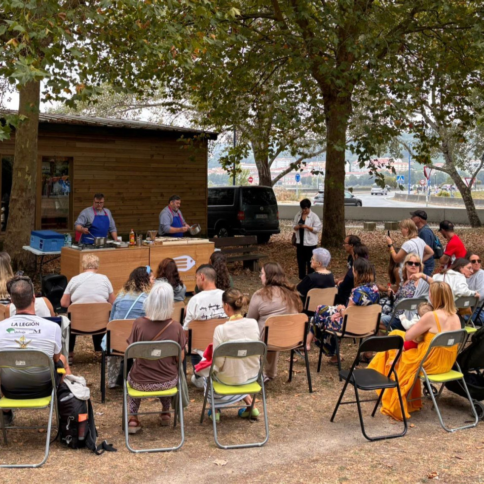 Los paladares de Cabanas se rindieron a los productos del mar en un showcooking gratuito