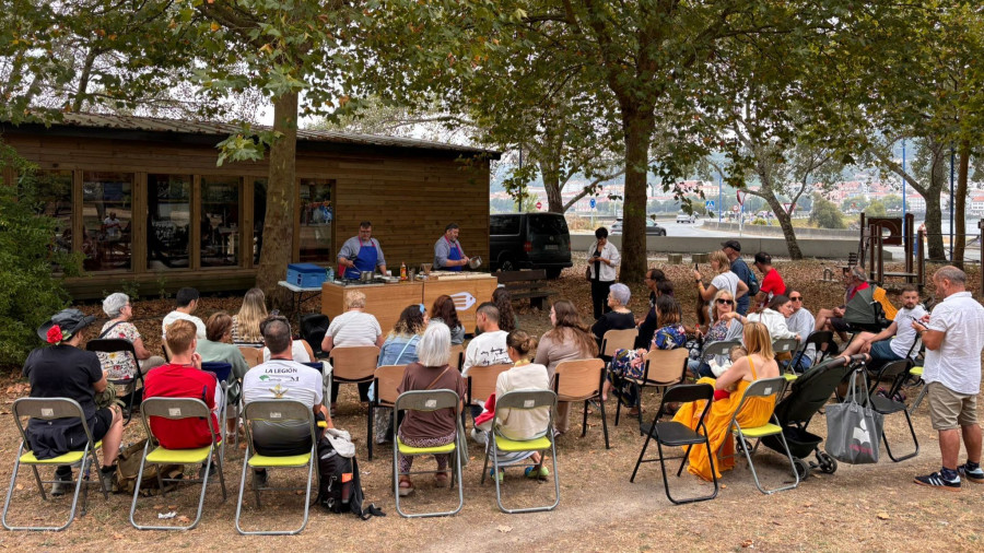 Los paladares de Cabanas se rindieron a los productos del mar en un showcooking gratuito