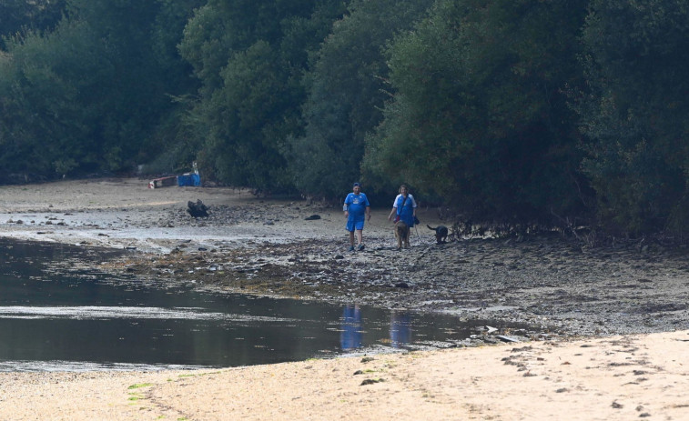 La playa de O Puntal, en Neda, se suma a la red de arenales sin humo