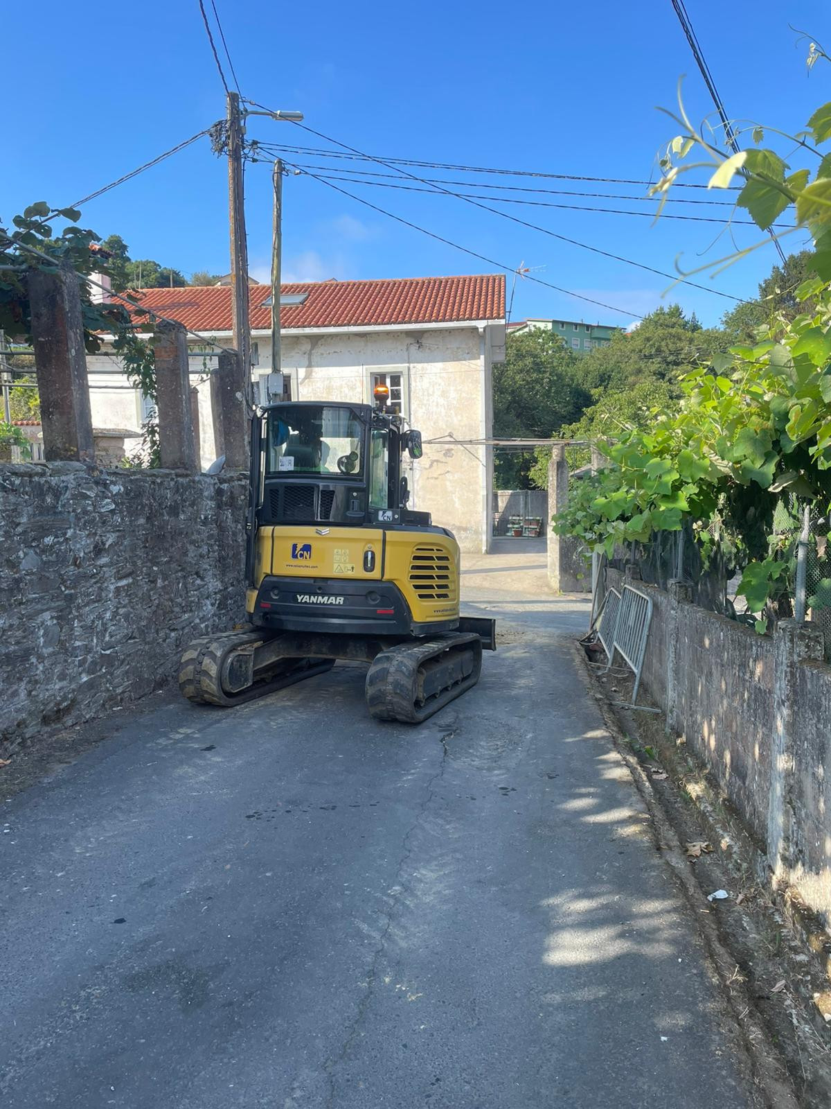 PONTEDEUME 20 AGOSTO Comezo obras Vizus 2