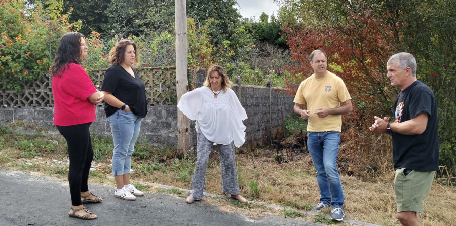El BNG demanda “accións urxentes” en el entorno de la calle Lousas