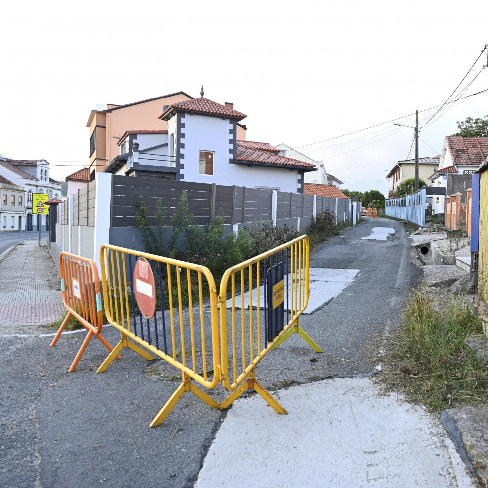 FeC exige reabrir al tráfico el Camiño do Sarxento, cerrado desde hace dos meses