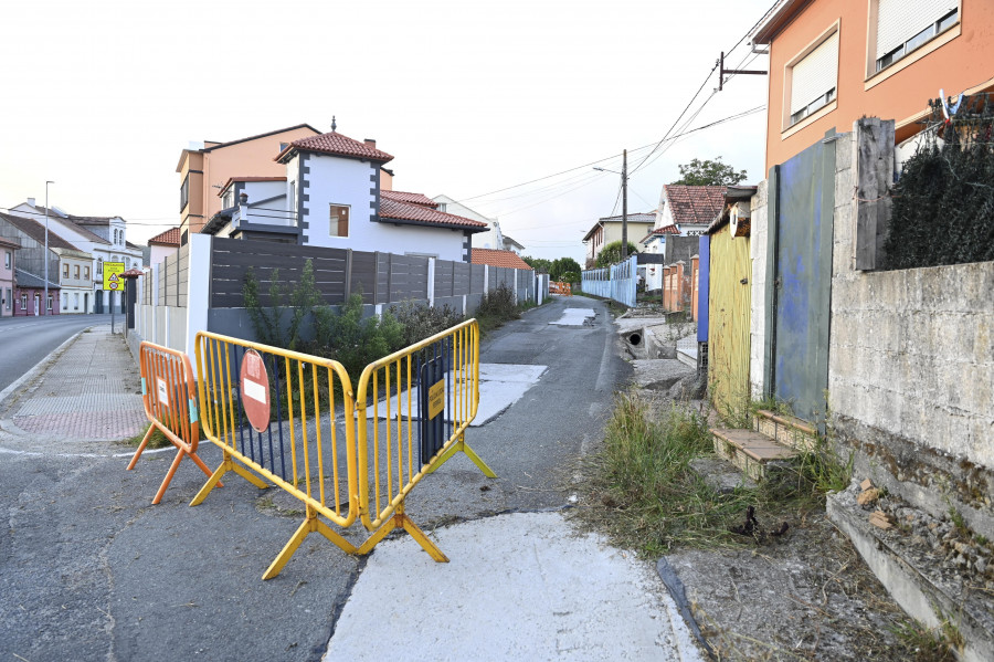FeC exige reabrir al tráfico el Camiño do Sarxento, cerrado desde hace dos meses