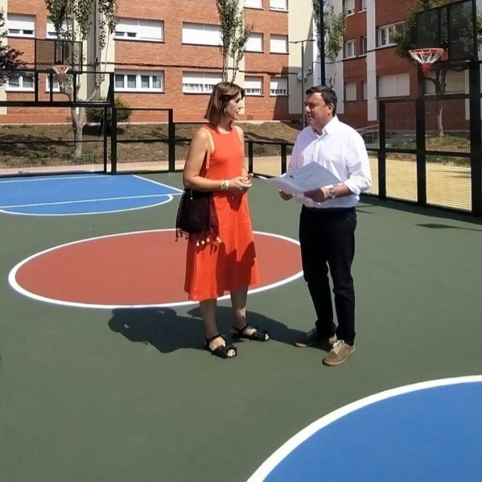 As Pontes habilitará próximamente la pista multideporte del Poboado da Magdalena