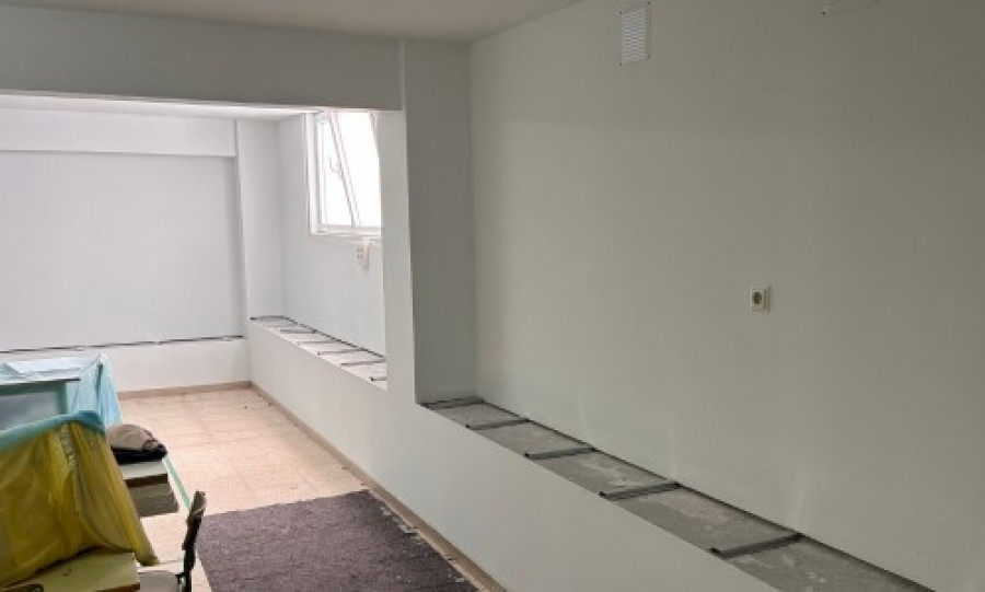 Cabanas realiza obras de mejora en el local que usa como oficina la ANPA del Eladia Mariño
