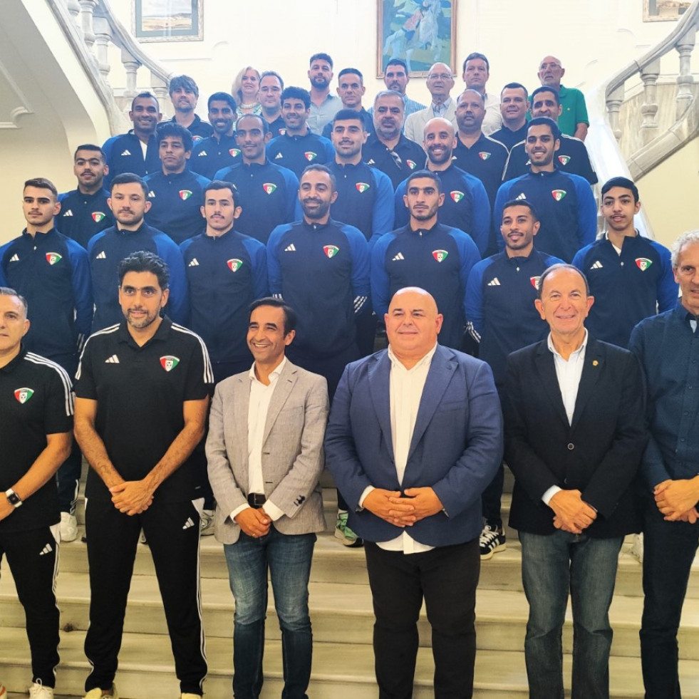 Recepcion kuwait cidade ferrol