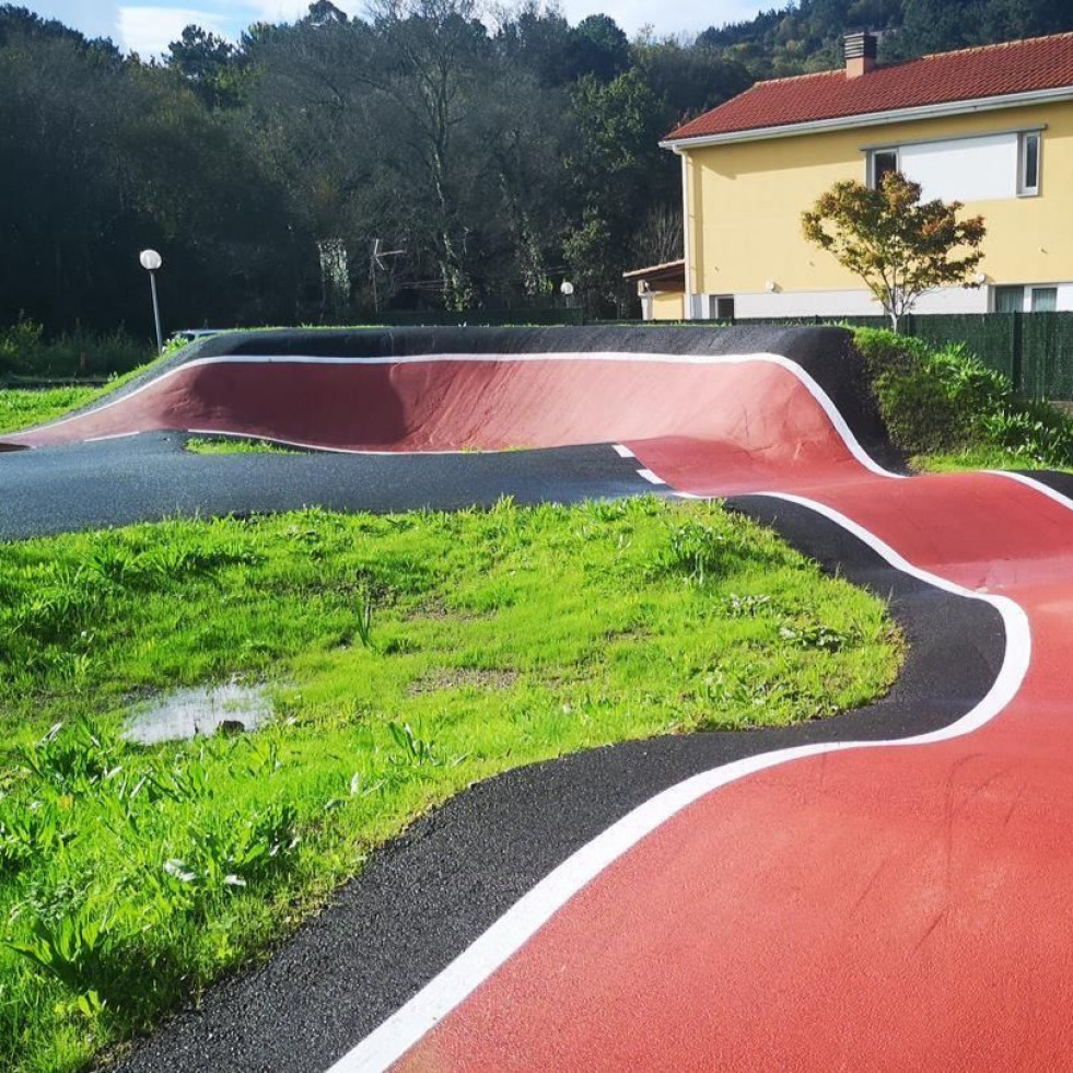 Vuelve el mejor pump track a la pista de Mugardos