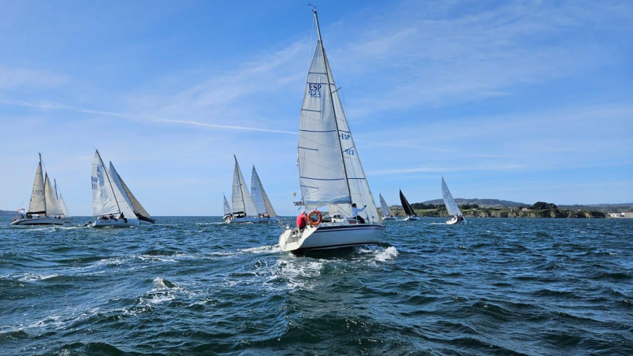 Nueva edición de la Regata Ría de Ares de clase Ilca