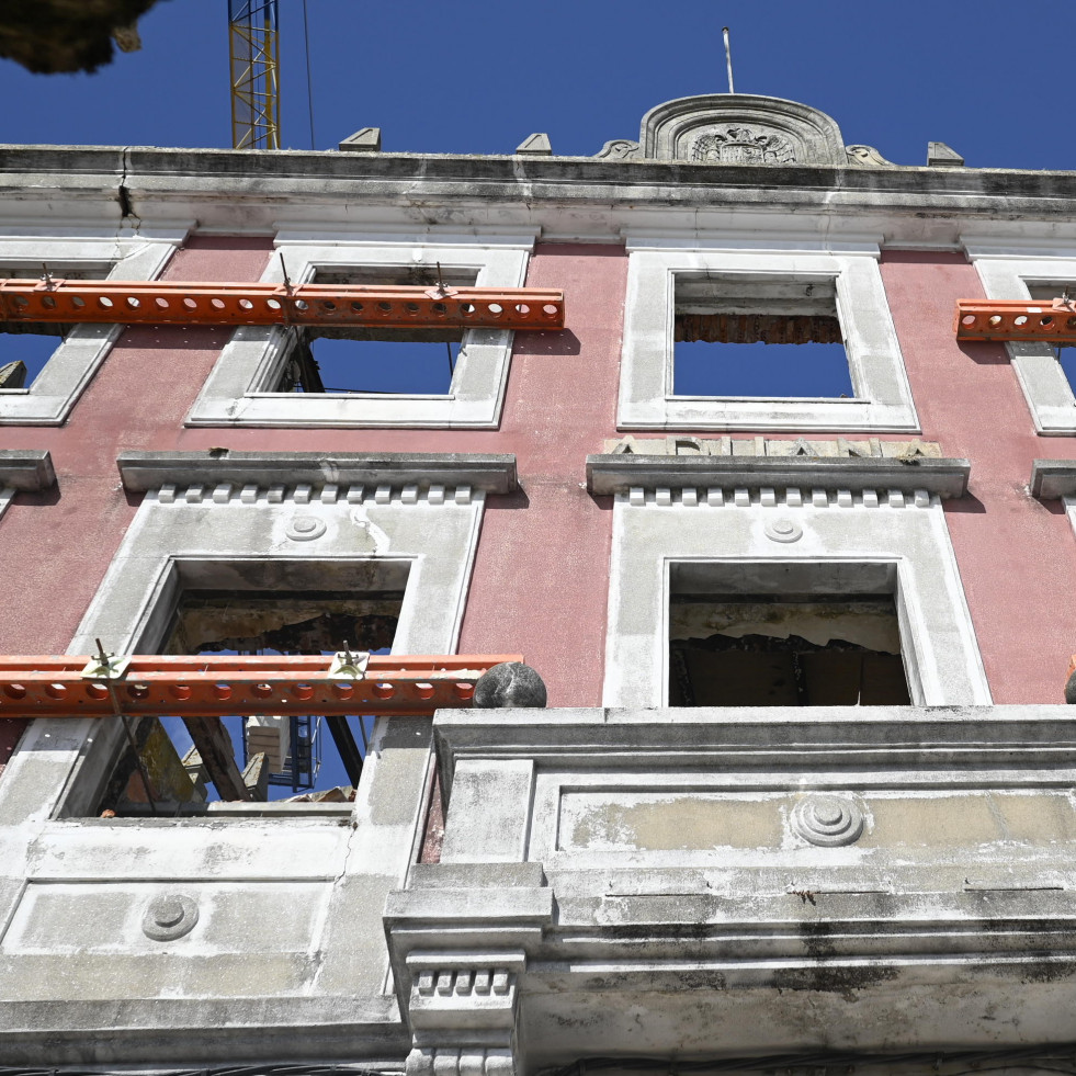 El edificio de Aduanas mostrará su nueva imagen en verano del año que viene