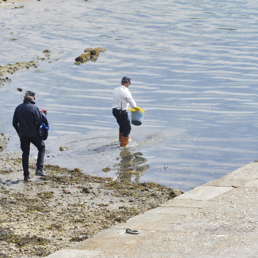Gardacostas identifica a 15 personas en el último mes en la ría y la costa de Ferrolterra  por furtivismo