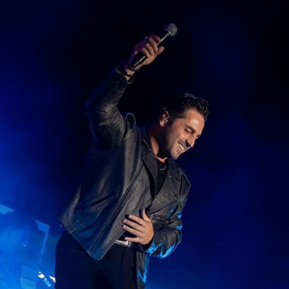 David Bustamante llega a Ferrol en el marco de su gira más especial con un disco único bajo el brazo