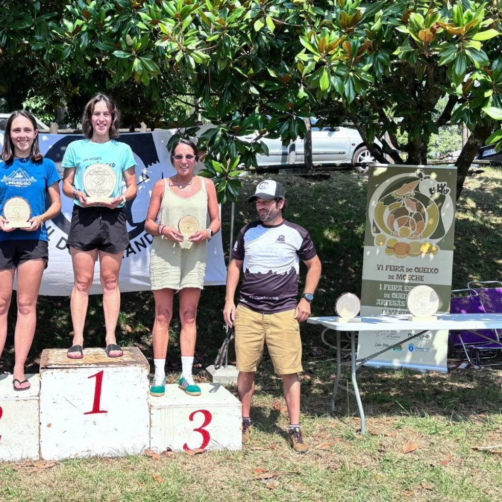 Éxito el Trail dos irmandiños con victorias de Patricia Varela y Pablo Vecino