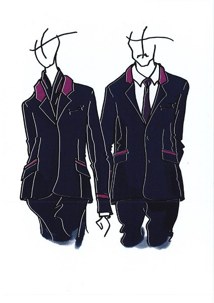 Uniformes renfe por Ulises Mu00e9rida