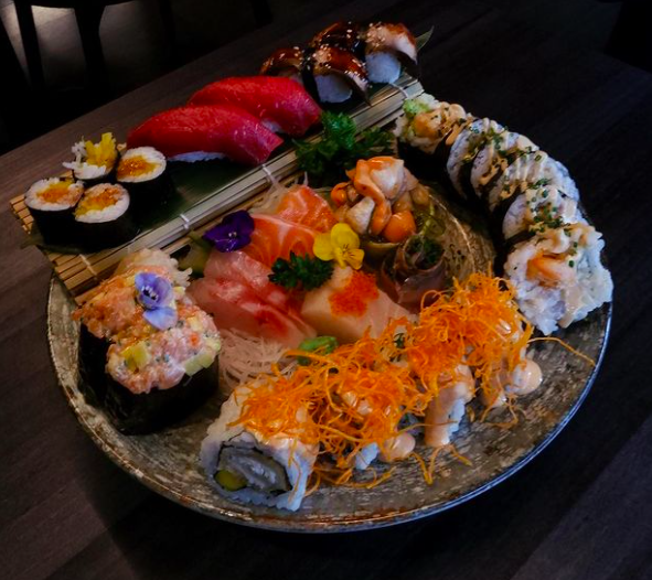 Sushi y Sashimi para dos