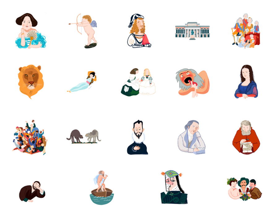 Stickers Museo del Prado