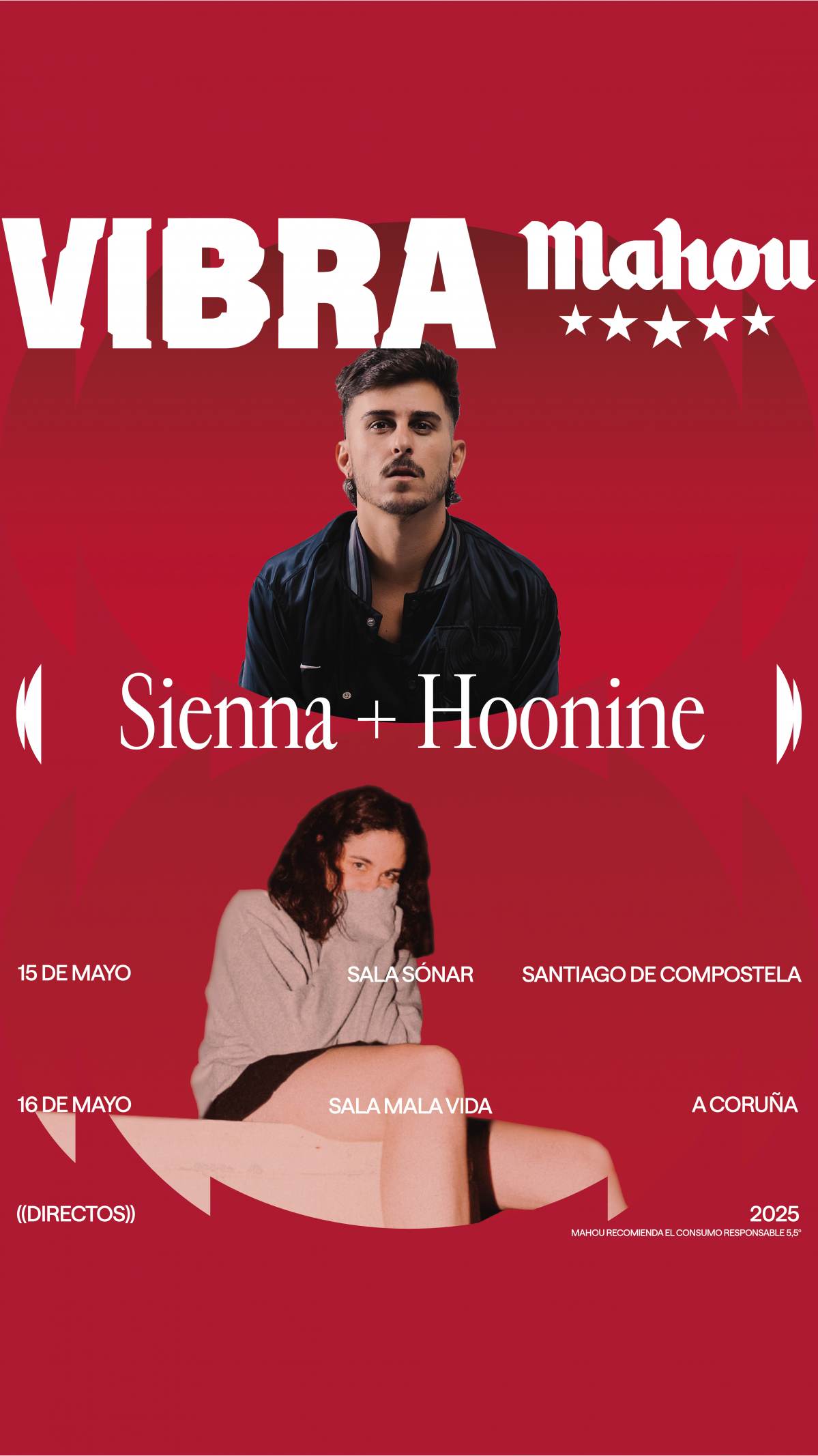 Sienna y Hoonine en Vibra Mahou